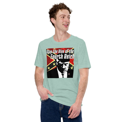 trump vs. hitler unisex t-shirt - south of space