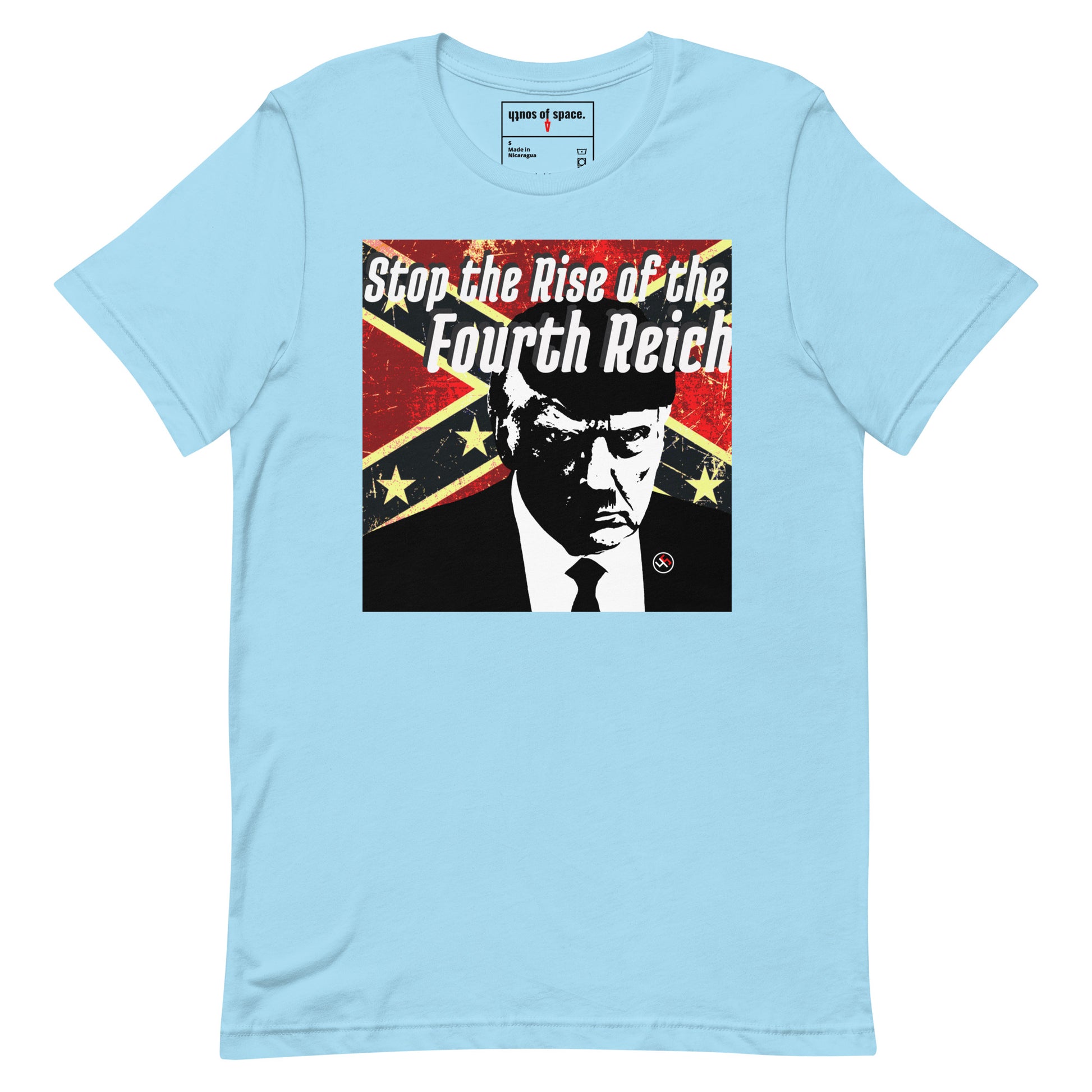 trump vs. hitler unisex t-shirt - south of space